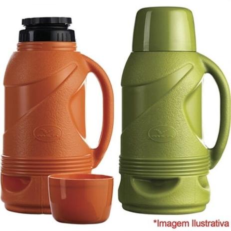 Garrafa Térmica Líder Rosca Cor Sortida 8012 (Emb. contém 1un. de 500ml) - Invicta Menor preço em Garrafa Térmica Líder Rosca Cor Sortida 8012 (Emb. contém 1un. de 500ml) - Invicta