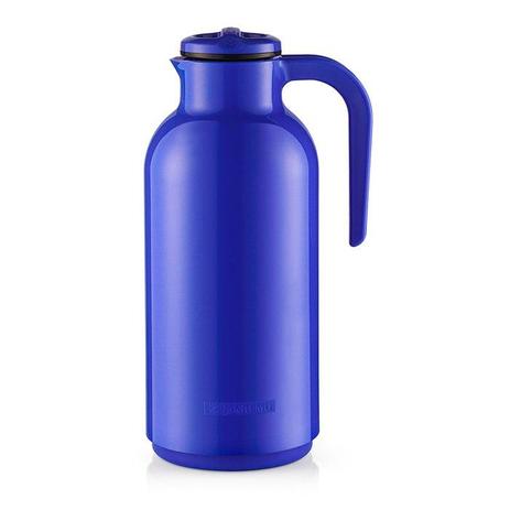 Menor preço em Garrafa térmica plast. 1l azul reunir cód. 8417 - Sanremo