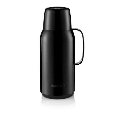 Garrafa térmica plast. 1l pta amar cód. 8430 - Sanremo Menor preço em Garrafa térmica plast. 1l pta amar cód. 8430 - Sanremo