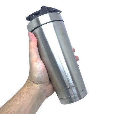 Garrafa Térmica Shake Coqueteleira com Misturador 710ml Nautika Menor preço em Garrafa Térmica Shake Coqueteleira com Misturador 710ml Nautika