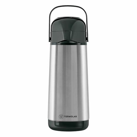 Garrafa Térmica Termolar Inox Lúmina 1L Bomba Pressão 9751 Menor preço em Garrafa Térmica Termolar Inox Lúmina 1L Bomba Pressão 9751