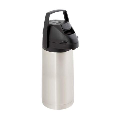 Garrafa Térmica Total Inox Airpot com Alavanca 1,9L - MOR Menor preço em Garrafa Térmica Total Inox Airpot com Alavanca 1,9L - MOR