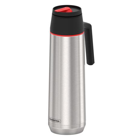 Garrafa Térmica Tramontina 1 Litro em Aço Inox com Ampola de Aço Menor preço em Garrafa Térmica Tramontina 1 Litro em Aço Inox com Ampola de Aço