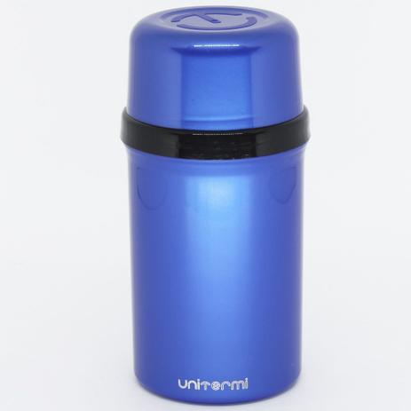 Garrafa Térmica Unitermi Fano 250ml Azul Metalizado Menor preço em Garrafa Térmica Unitermi Fano 250ml Azul Metalizado