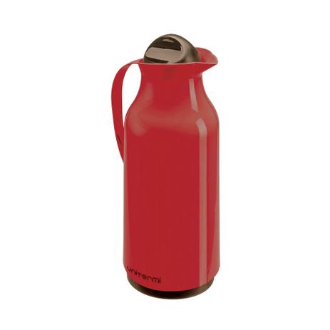 Garrafa Térmica Unitermi Siena 1,0L Vermelho Menor preço em Garrafa Térmica Unitermi Siena 1,0L Vermelho