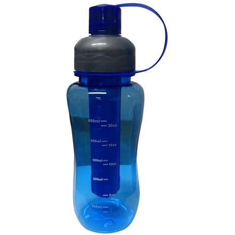 Garrafa Termo Gelante com porta gelo 600ml Azul - RMl9391 - Genérico é boa?