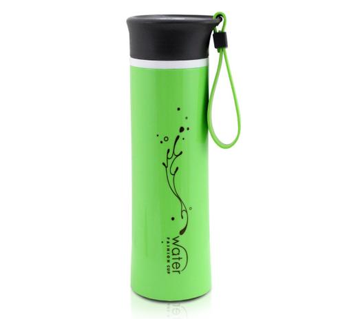 Garrafa Verde 380 ml com alça lateral - Jacki design Menor preço em Garrafa Verde 380 ml com alça lateral - Jacki design