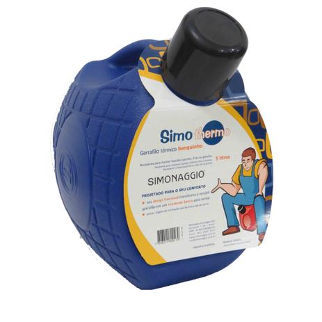 Garrafão Garrafa Botijão Térmico Banquinho 5 L Azul Cód.GT201-1 - Simonaggio Menor preço em Garrafão Garrafa Botijão Térmico Banquinho 5 L Azul Cód.GT201-1 - Simonaggio