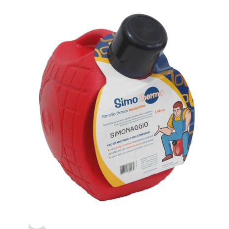Garrafão Garrafa Botijão Térmico Banquinho 5 Litros Vermelho Cód.GT201-2 - Simonaggio Menor preço em Garrafão Garrafa Botijão Térmico Banquinho 5 Litros Vermelho Cód.GT201-2 - Simonaggio