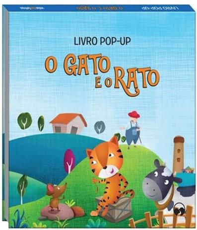 Gato E O Rato, O - Livro Pop-up - Vale das letras Menor preço em Gato E O Rato, O - Livro Pop-up - Vale das letras
