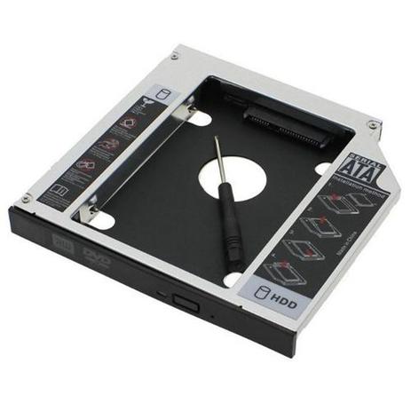 Gaveta Adaptador Caddy P/HD, SSD 2.5” SATA SLIM 12,7 - Exbom Menor preço em Gaveta Adaptador Caddy P/HD, SSD 2.5” SATA SLIM 12,7 - Exbom