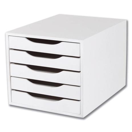 Gaveteiro em MDF com 5 Gavetas Branco 36x27x24cm 1 UN Souza é ruim? Gaveteiro em MDF com 5 Gavetas Branco 36x27x24cm 1 UN Souza é boa?