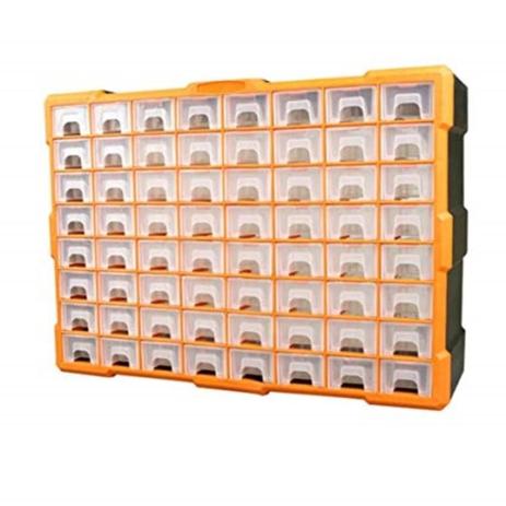 Gaveteiro organizador 64 gavetas caixa de armazenagem ferramentas e acessorios mesa e parede kangur Menor preço em Gaveteiro organizador 64 gavetas caixa de armazenagem ferramentas e acessorios mesa e parede kangur