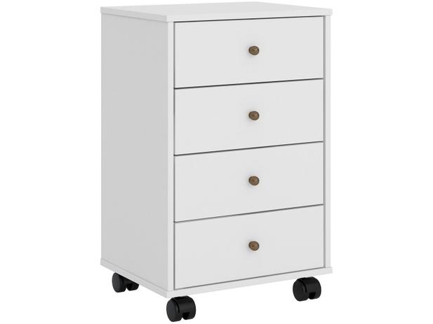 Gaveteiro para Escritório com Rodinhas - 4 Gavetas Demóbile Office Presence é boa?