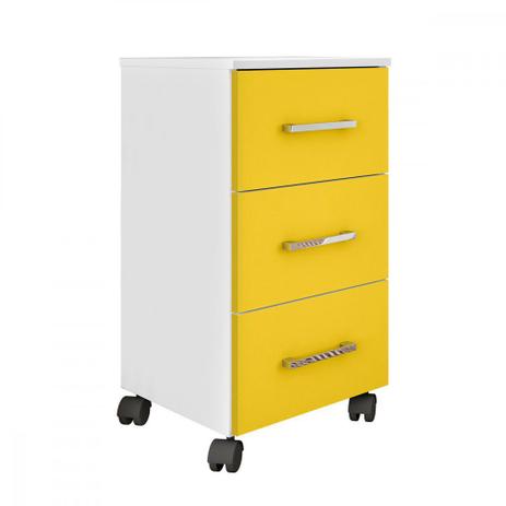Gaveteiro para Escritório Flex Color 3 Gavetas Pietra Móveis Leão Menor preço em Gaveteiro para Escritório Flex Color 3 Gavetas Pietra Móveis Leão