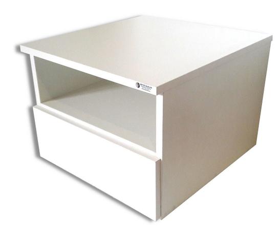 Gaveteiro suspenso vão + gaveta mesa de cabeceira decoração 100 % mdf móveis mariano Menor preço em Gaveteiro suspenso vão + gaveta mesa de cabeceira decoração 100 % mdf móveis mariano
