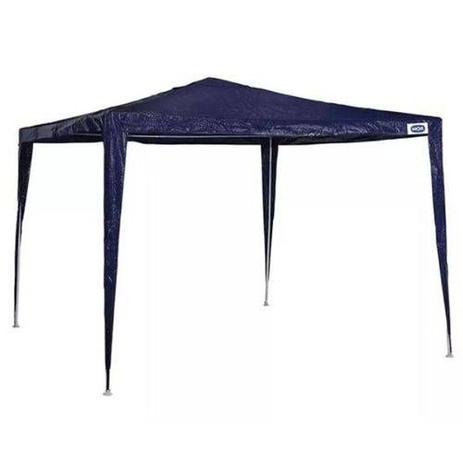 Gazebo Tenda Praia Camping Rafia 3X3m Azul - Mor - Harbon Menor preço em Gazebo Tenda Praia Camping Rafia 3X3m Azul - Mor - Harbon