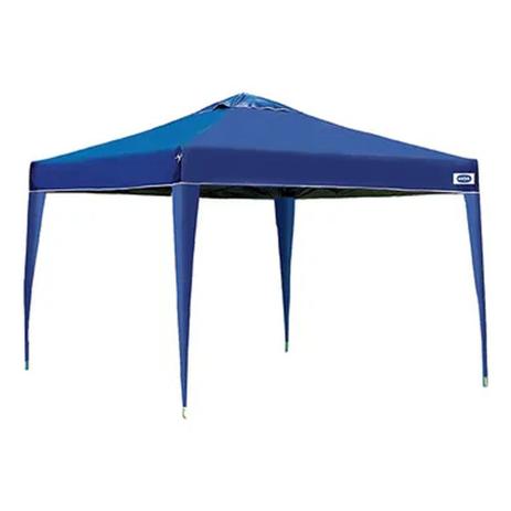 Gazebo X-Flex Oxford Mor com Silvercoating Azul 3m x 3m - Met. mor Menor preço em Gazebo X-Flex Oxford Mor com Silvercoating Azul 3m x 3m - Met. mor