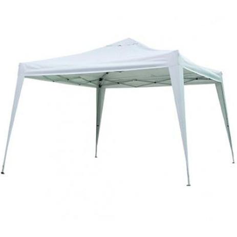 Gazebo X-Flex Oxford Mor com Silvercoating Branco 3m x 3m - Met. mor Menor preço em Gazebo X-Flex Oxford Mor com Silvercoating Branco 3m x 3m - Met. mor