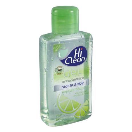 Gel Antisséptico Hidratante Hi Clean Frutas Cítricas 70ml Menor preço em Gel Antisséptico Hidratante Hi Clean Frutas Cítricas 70ml