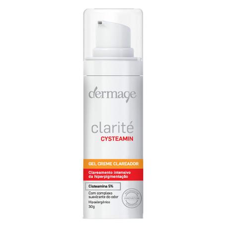 Gel Creme Clareador Dermage Clarité Cysteamin Menor preço em Gel Creme Clareador Dermage Clarité Cysteamin