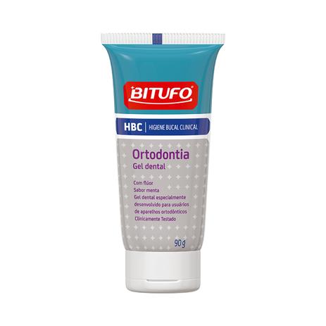 Gel dental bitufo ortodontia - 90g Menor preço em Gel dental bitufo ortodontia - 90g