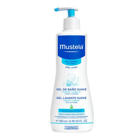 Gel Dermo-Lavante sem Sabão Mustela Corpo e Cabelo 500ml Menor preço em Gel Dermo-Lavante sem Sabão Mustela Corpo e Cabelo 500ml