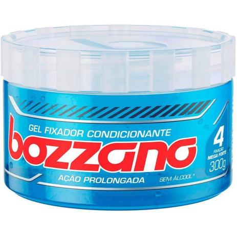 Gel Fixador Condicionador Bozzano Ação Prolongada Fixação 4 Mega Forte 300g Menor preço em Gel Fixador Condicionador Bozzano Ação Prolongada Fixação 4 Mega Forte 300g