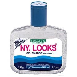 Gel Fixador Ny Looks Média Fixação - 240g Menor preço em Gel Fixador Ny Looks Média Fixação - 240g