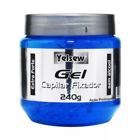 Gel Fixador Yelsew Extra Forte - 240g Menor preço em Gel Fixador Yelsew Extra Forte - 240g