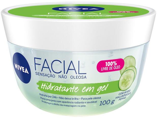 Gel Hidratante Facial Nivea Ácido Hialurôrico - e Pepino 100g é boa?