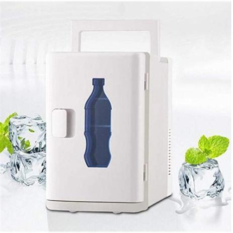 Geladeira 10l frigobar refrigerador mini 2 em 1 para casa e carro com aquecedor retro 10 litros 220v - MAKEDA Menor preço em Geladeira 10l frigobar refrigerador mini 2 em 1 para casa e carro com aquecedor retro 10 litros 220v - MAKEDA