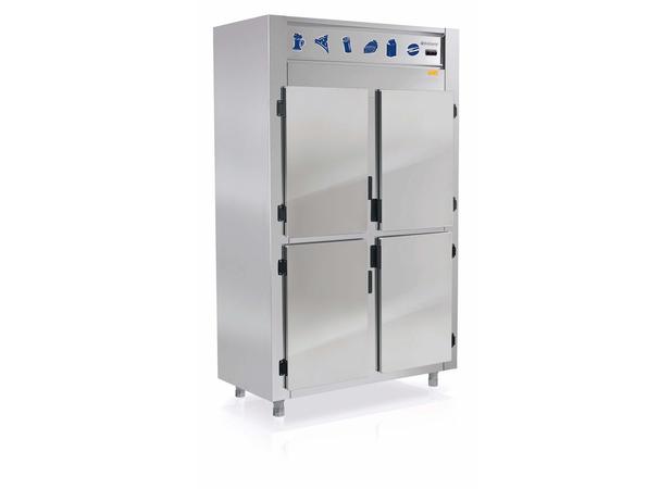 Geladeira Comercial Aço Inox 4 Portas Cegas 1044 L 220 V - GREP-4P - Gelopar - 0GP 415 Menor preço em Geladeira Comercial Aço Inox 4 Portas Cegas 1044 L 220 V - GREP-4P - Gelopar - 0GP 415