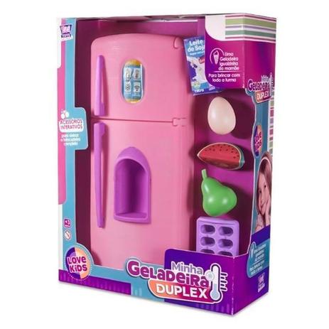 Geladeira Duplex Infantil Colors Zuca Toys Menor preço em Geladeira Duplex Infantil Colors Zuca Toys