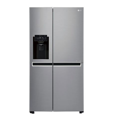 Geladeira LG Smart Side By Side 601 Litros Aço Escovado 220V GC-L247SLU1 Menor preço em Geladeira LG Smart Side By Side 601 Litros Aço Escovado 220V GC-L247SLU1