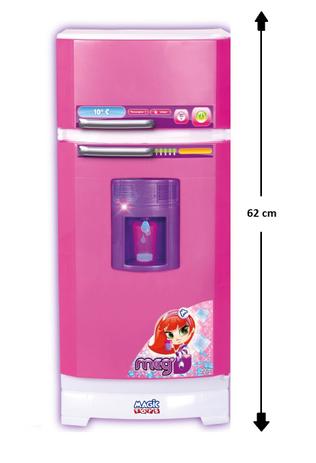 Geladeira magica super rosa - Magic Toys Menor preço em Geladeira magica super rosa - Magic Toys