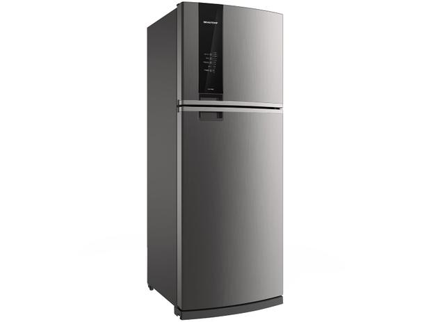 Geladeira/Refrigerador Brastemp Frost Free Inox - Duplex 462L Painel Touch BRM56AKANA - 110V