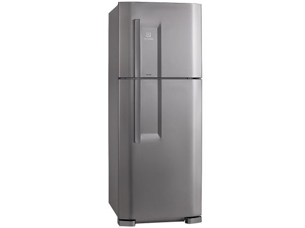Geladeira/Refrigerador Electrolux Cycle Defrost - Duplex 475L Inox Multi Flow System DC51X