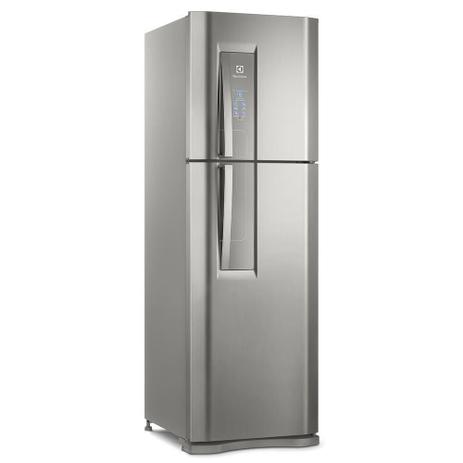 Geladeira/Refrigerador Electrolux Duplex 2 Portas DF44S Frost Free Top Freezer 402 litros - Platinum Menor preço em Geladeira/Refrigerador Electrolux Duplex 2 Portas DF44S Frost Free Top Freezer 402 litros - Platinum
