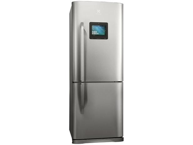 Geladeira/Refrigerador Electrolux Frost Free Inox - 454L Painel Touch DT52X