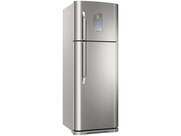 Geladeira/Refrigerador Electrolux Frost Free Inox - Duplex 463L Painel Blue Touch TF52X