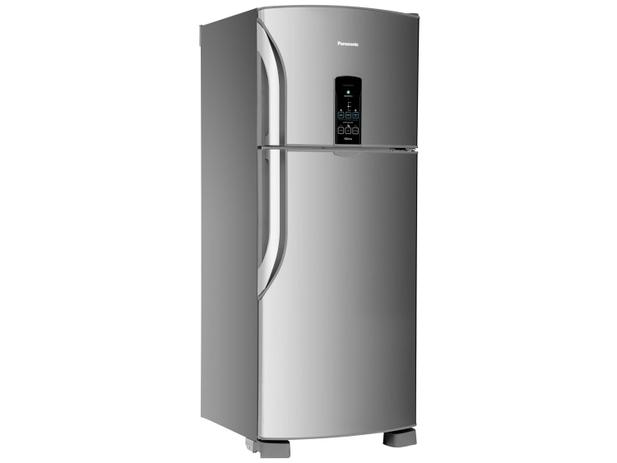Geladeira/Refrigerador Panasonic Frost Free Duplex - 435L re Generation NR-BT49PV2XA Aço escovado