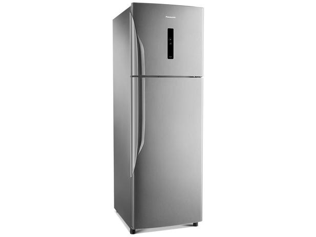 Geladeira/Refrigerador Panasonic Frost Free Duplex – Aço Escovado 387L Top Freezer BT41X
