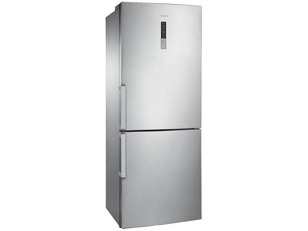 Geladeira/Refrigerador Samsung Inox Duplex 435L - Bottom Freezer RL4353JBASL/AZ