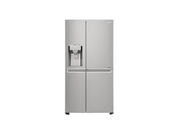 GeladeiraRefrigerador LG Side By Side New Lancaster 601L Door In Door Aço Escovado GS65SDN1 220V Menor preço em GeladeiraRefrigerador LG Side By Side New Lancaster 601L Door In Door Aço Escovado GS65SDN1 220V