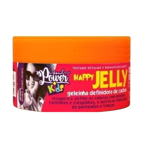 Gelatina Soul Power Kids Happy Jelly Definidora de Cachos 250gr Menor preço em Gelatina Soul Power Kids Happy Jelly Definidora de Cachos 250gr
