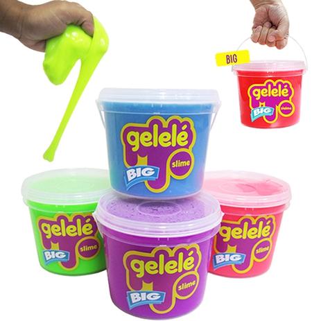 Geleinha slime / gelele balde big colors 2kg - Doce brinquedo Menor preço em Geleinha slime / gelele balde big colors 2kg - Doce brinquedo