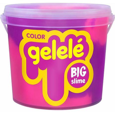 Gelelé Big Slime Color Sortidos Balde 1,5kg Acrilex Menor preço em Gelelé Big Slime Color Sortidos Balde 1,5kg Acrilex