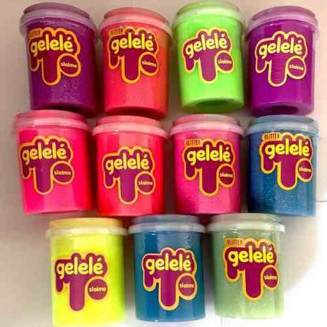 Gelelé Slime -kit Com 10 - Variados, Com E Sem Glitter - Gelele é boa?
