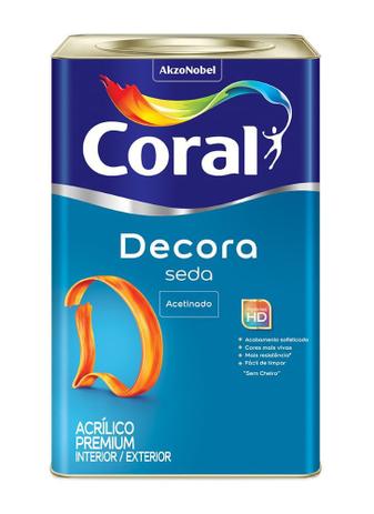 Gelo acet premium 18l decora seda coral 4162 Menor preço em Gelo acet premium 18l decora seda coral 4162